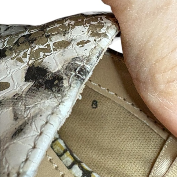 Express women’s snakeskin flat loafers size 6 preloved in excellent condition - Picture 6 of 6